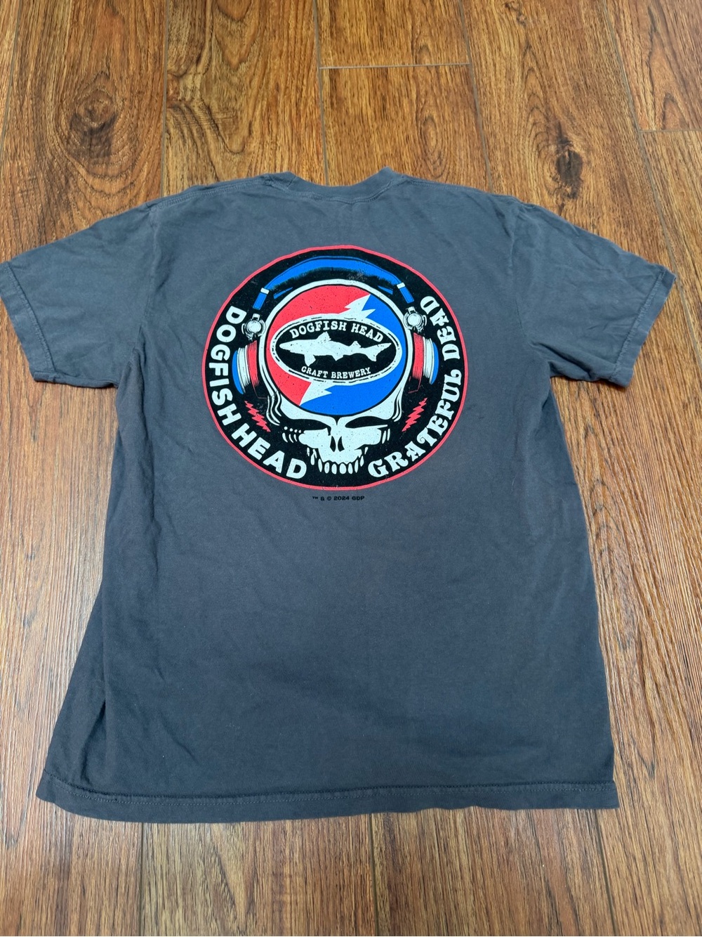 Grateful Dead, Dogfish Head Brewery Woman’s T, GDP trademark Woman’s M